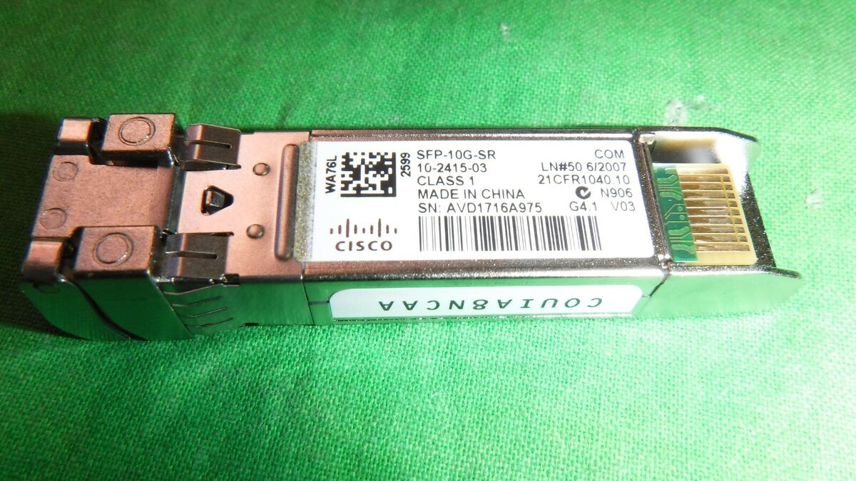Cisco SFP-10G-SR 10-2415-03 10 Gigabit Transceiver WARRANTY