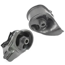 For 1992-1993 Honda Civic 1.5L 6533 6551 AT 2PCS Engine Motor & Trans Mount