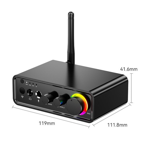 HiFi TPA3116 Digital Stereo Amplifier Mini Bluetooth 5.3 Headphone Amp 100W*2 - Picture 11 of 12