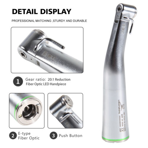 USA Brushless Dental LED Implantat Motor System/ LED 20:1 Chirurgischer Gegenwinkel ODER - Bild 21 von 37