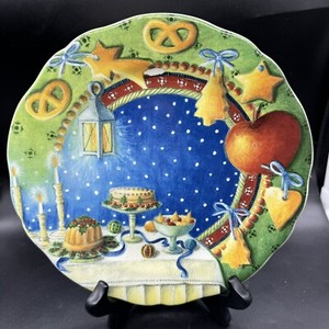 Gien Christmas Plates | eBay