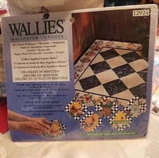 25 Mary Engelbreit Wallies Harden Floral Wallpaper Cutouts Hats Bird Houses Deco