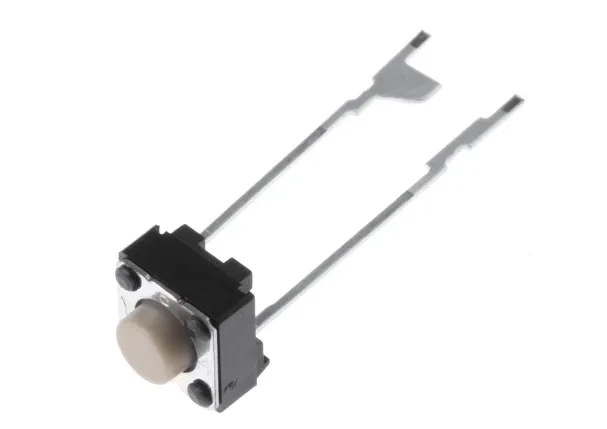 (5x) 0 .05A 24V - SPST-NO - 6x6mm Tactile Switch -  Radial Lead - Omron B3F-6000 - Image 2 of 4