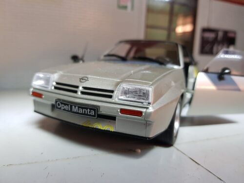 Opel Manta B 400 Silver 1981 1:24 Diecast Detailed Scale Model Car Irmscher BNIB - Picture 3 of 5