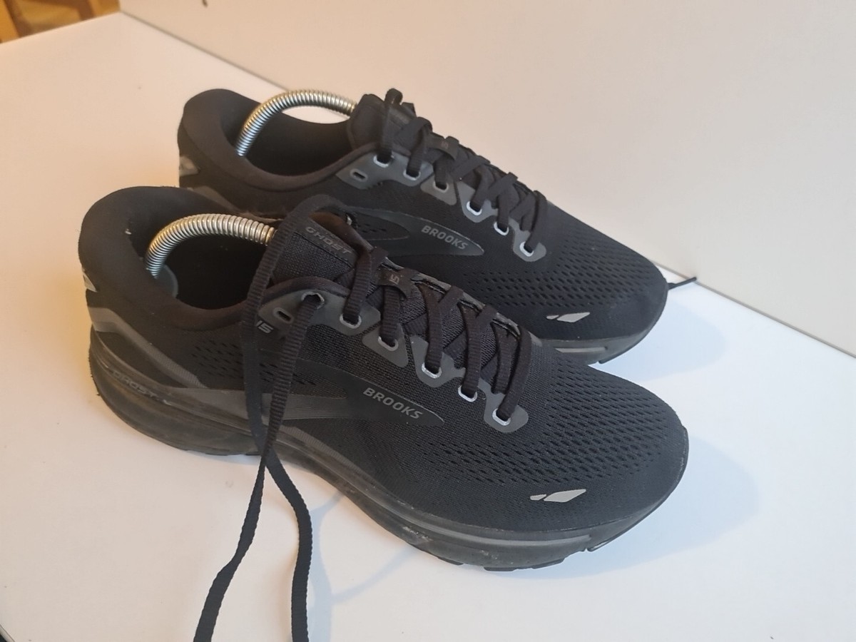 Brooks Ghost 15 Plush Cushion Neutral Running Shoe Black Womens