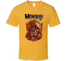 Famous Monsters Werewolf, T-Shirt, retro, 1950's, 1960's