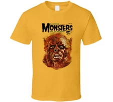 Famous Monsters Werewolf, T-Shirt, retro, 1950's, 1960's