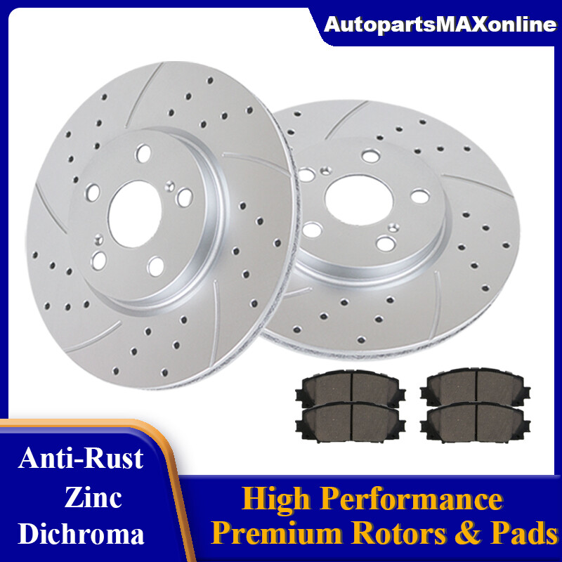 Front Brake Rotors Brake Pads for Corolla Matrix PONTIAC Vibe SCION XD