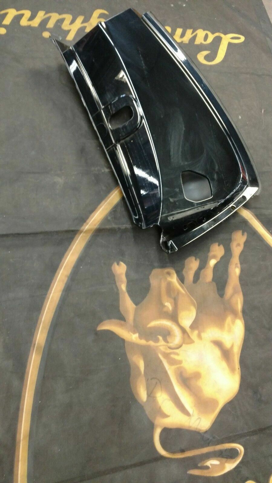 LAMBORGHINI HURACAN PASSENGER RIGHT SIDE QUARTER PANEL DOOR JAM PANEL TRIM OEM 