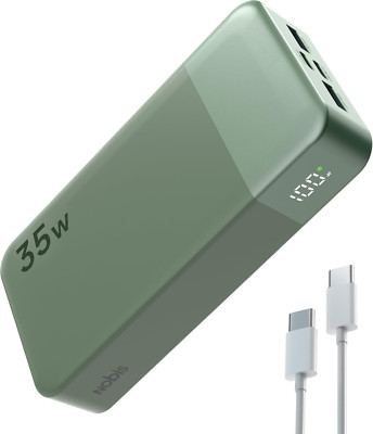 Power Bank 20000mAh Tragbares Ladegerät 35W USB C in & Out Schnellladung 4 Ports