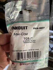 Panduit TGSJT Mini-Com 45 Degree Giga-TX Jack Module Termination Tool