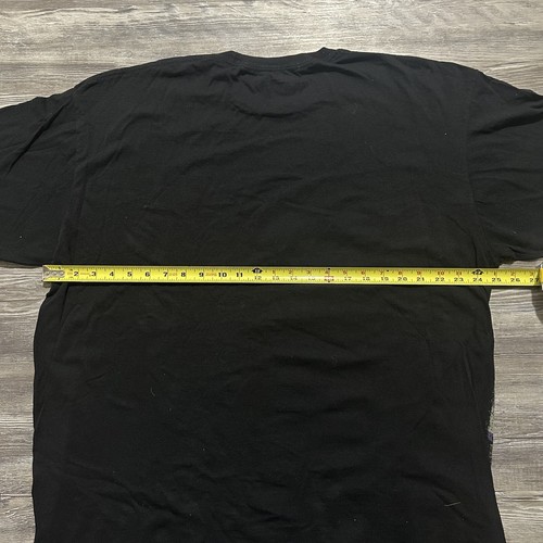 Y2K Ecko Unltd Shirt 2XL All Over Print Graffiti Lady Hip Hop Rap Tee RARE Black - Picture 6 of 7