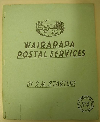 NEUSEELAND WAIRARAPA POSTDIENSTE VON R.M. STARTUP (ID:LIT396)