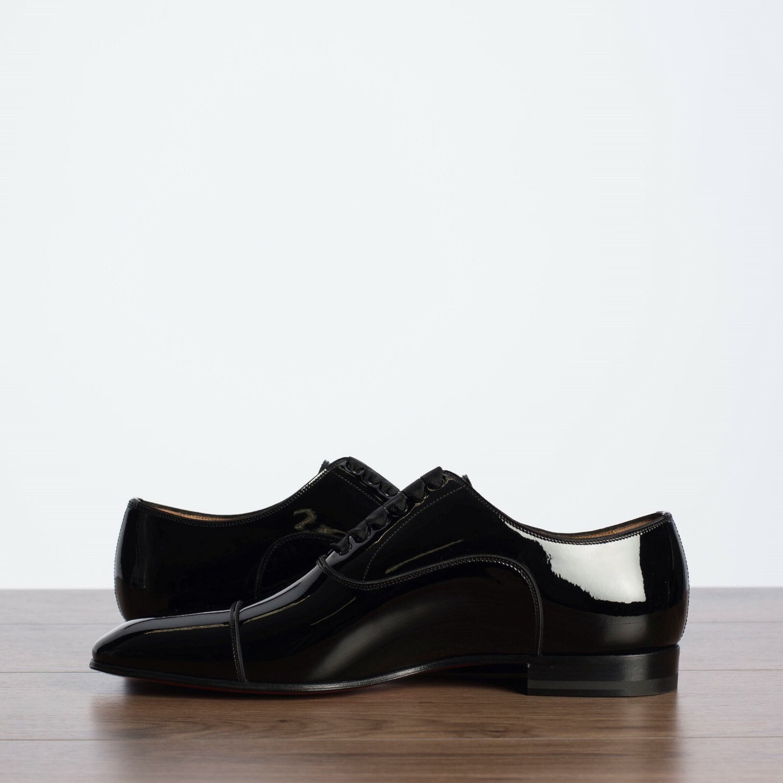 Greggo Oxford Shoes In Black Patent 