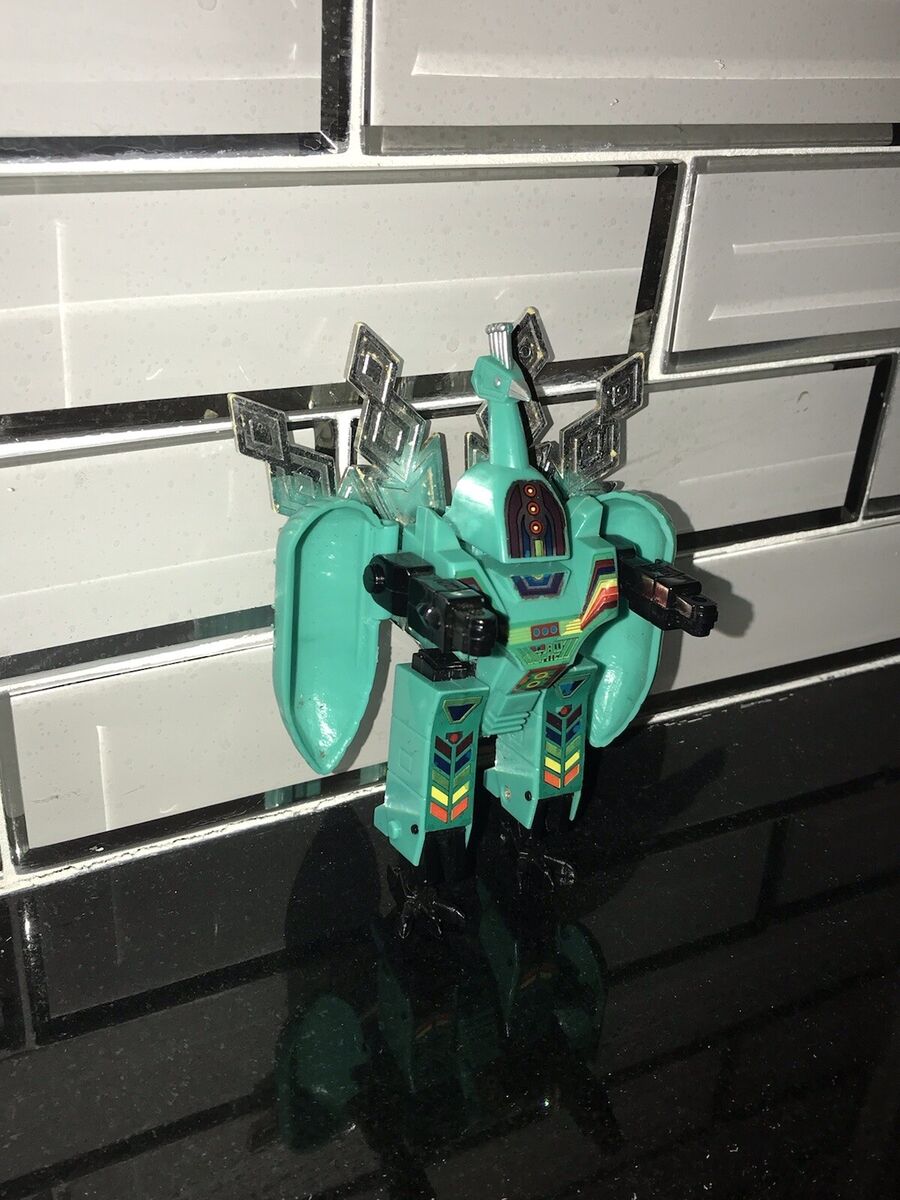 Vintage 80s Transformer Robot Changers Mighty Peacock Hard Vintage 80s Transformer Robot Changers Mighty Peacock Hard