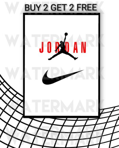 Nike Air Jordan Artwork Poster Print - Limited Edition - A4 Size - 第 1/1 張圖片