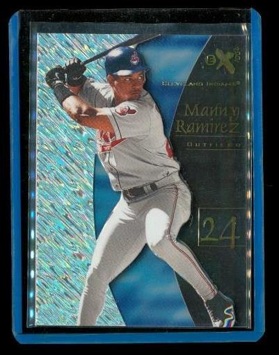 Vintage 1998 FLEER EX 2001 Holo Window Baseball Card #75 MANNY