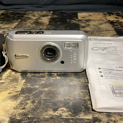 PENTAX Pentax Optio W10 6.0MP Digital Camera - Silver for PENTAX Pentax Optio W10 6.0MP Digital Camera - Silver for