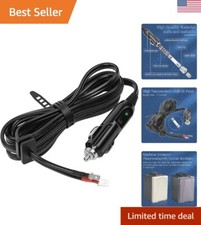 8FT Thermoelectric Cooler Power Cord - Compatible with Coleman 12V/24V Coolers