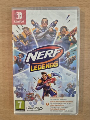 Nerf Legends (Code In A Box) (Nintendo Switch) Versand um 15 Uhr - Brandneu