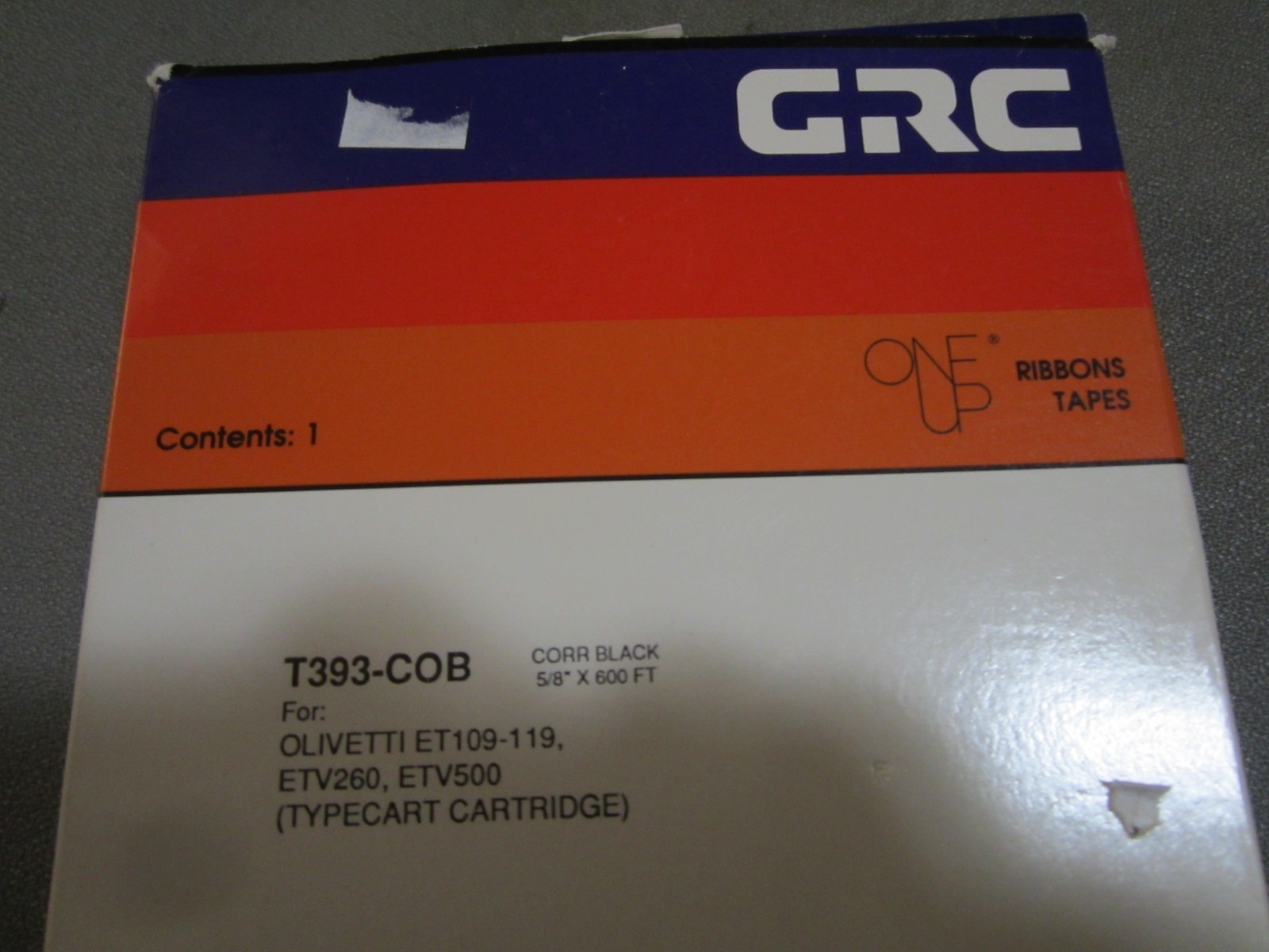 GRC T393-COB Corr Black Ribbon Cartridge for Olivetti and Hermes | eBay