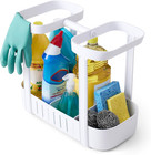 Sinksuite under Sink Cleaning Caddy, 2-Tier Adjustable Cleaning Supplies Organiz
