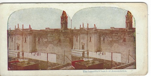 The Beautiful Church of the Annunciation, Circa 1900 Stereograph/Stereoview SV - Picture 2 of 3