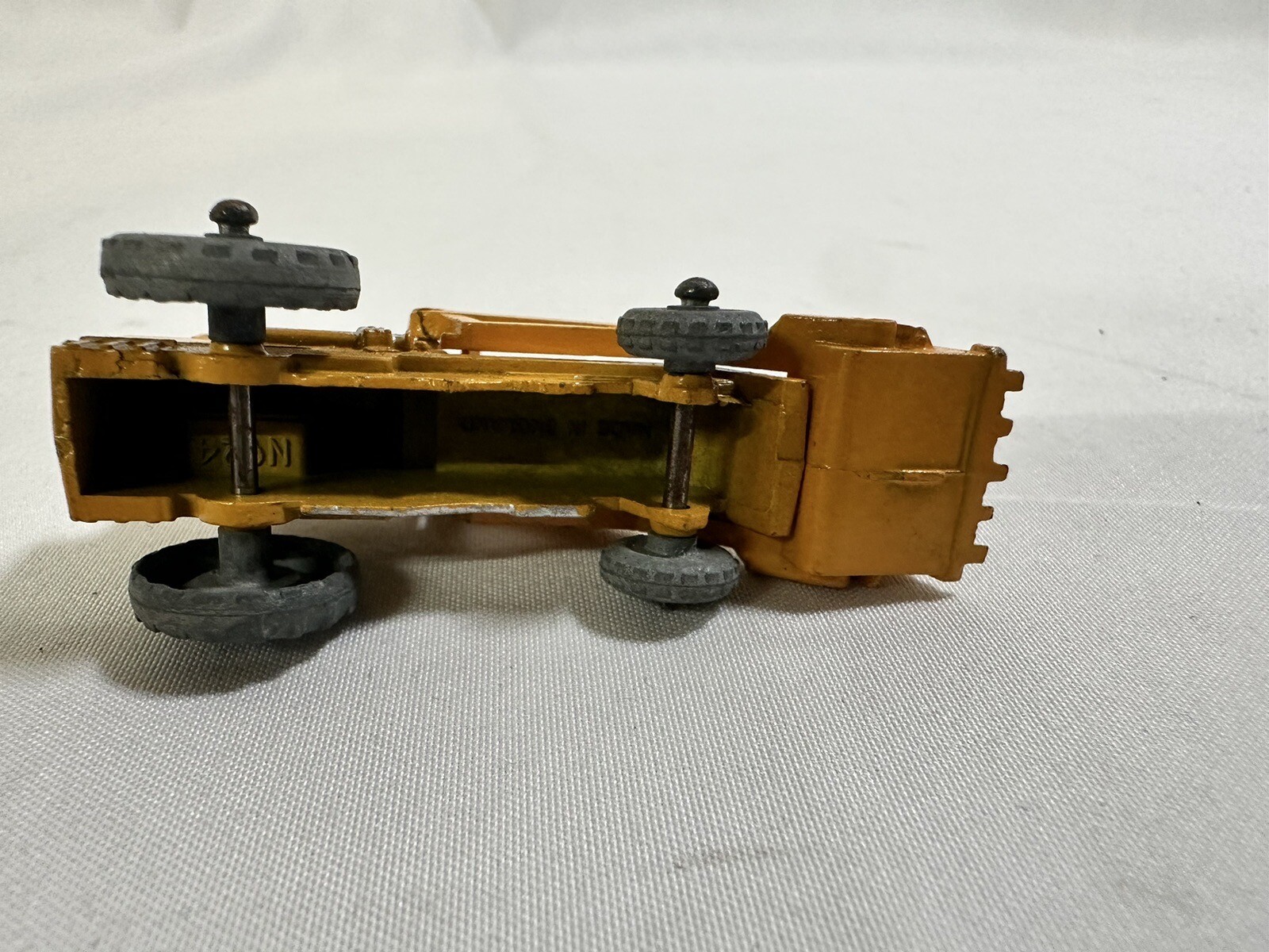 Ancien engin, Weatherill Hydraulic / pelle hydraulique, n°24, Matchbox + boîte Jaune