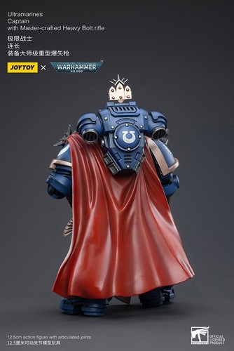 JOYTOY 1/18 Warhammer 40k action figure capitano ultramarines con modello HBR - Foto 6 di 11