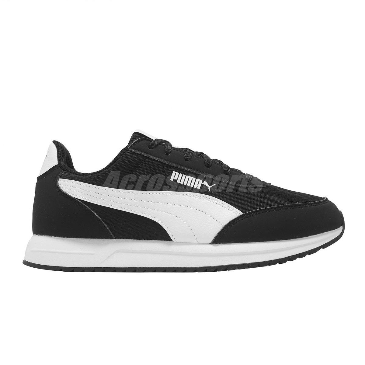 ハヤティ7 Puma R78 Lightwind Black White Men Unisex Casual Lifestyle