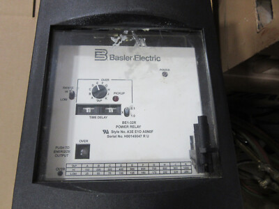 Basler Electric BE1-32R Power Relay Style A3E E1O A0N0F VGC!!!