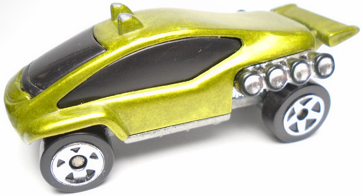 1999 HOT WHEELS MCDONALD'S TRAIL RUNNER METALLIC GREEN 1:64