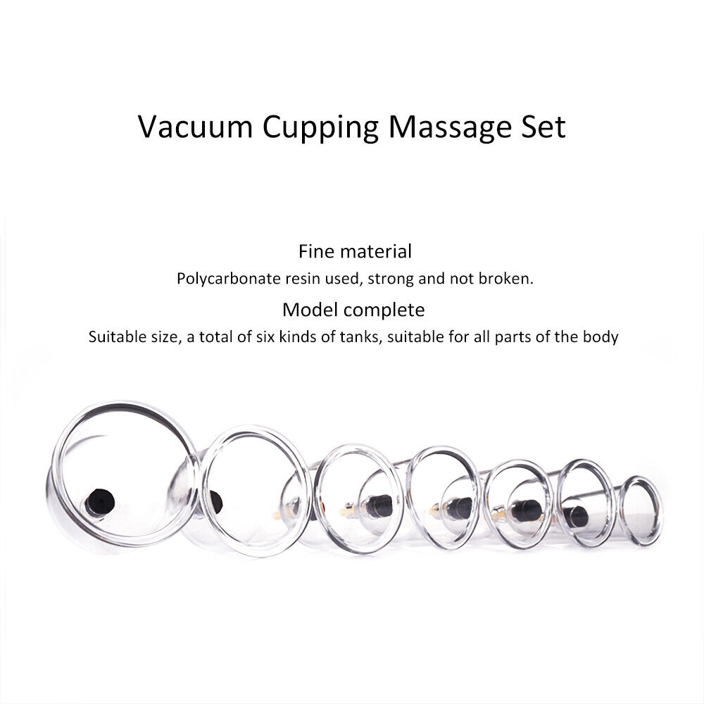Schröpfen Set mit 32tlg Schröpfgläser Rohr Cupping Schröpfset für Vakuum Massage