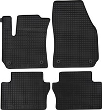 Gummimatten 4-Teile schwarz für Opel Zafira B ab 07/2005-12/2014 Passform PETEX