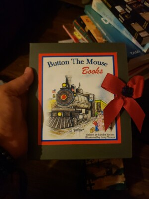 Button The Mouse Books Box Set Of 8 By Sandra Yocum