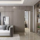 Soft Closing Interior Wall Mount Hidden Track Floating Sliding Door Hardware