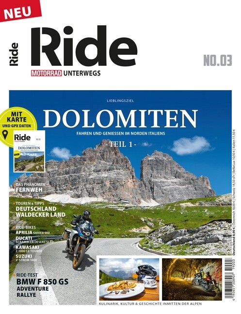 Thumbnail - Unbekannt. / Ride - Motorrad Unterwegs, No. 3