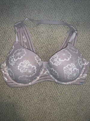 Victoria's Secret PINK Date Push up Padded Racerback Bra Plush 36 DD