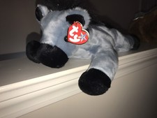 TY LEFTY the DONKEY BEANIE BUDDY - MINT with MINT TAGS