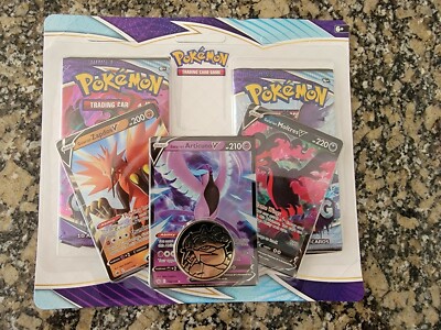 Chilling Reign Exclusive Pokemon Center ETB Error Compensation Legendary Birds