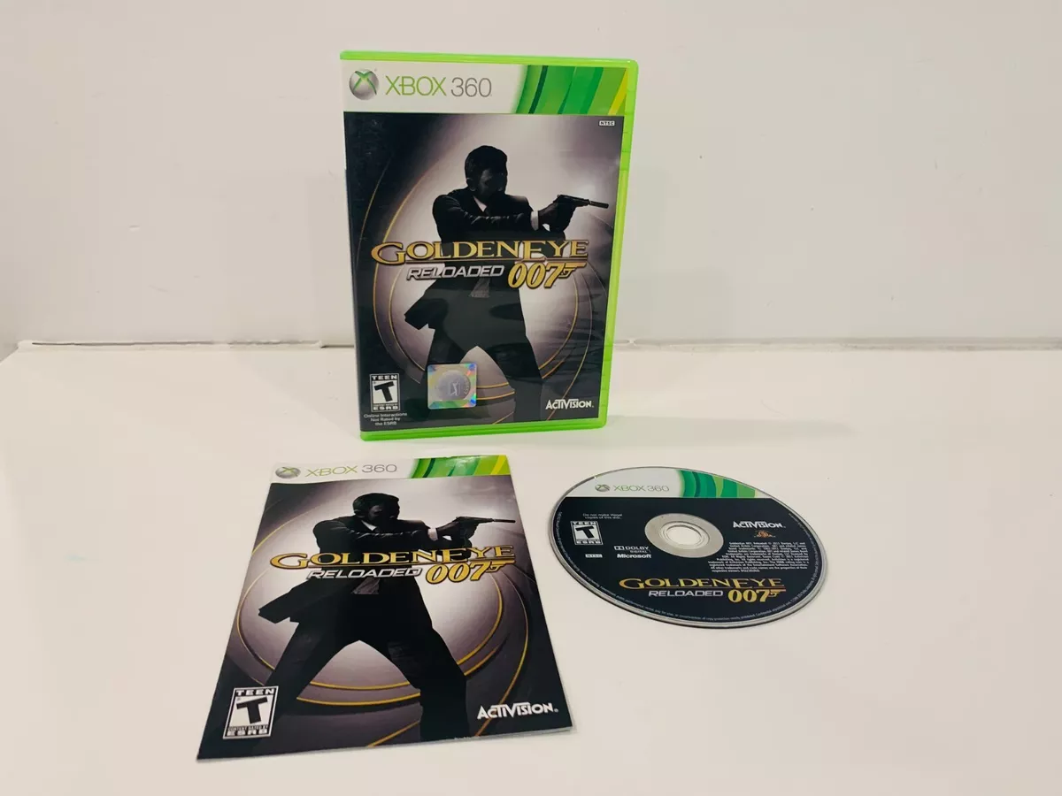 XBOX 360 GOLDENEYE 007 RELOADED! COMPLETE IN BOX! TESTED & WORKING