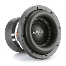 CT Sounds STRATO-8-D2 1200 Watt Max Power 8 Inch Car Subwoofer - Dual 2 Ohm