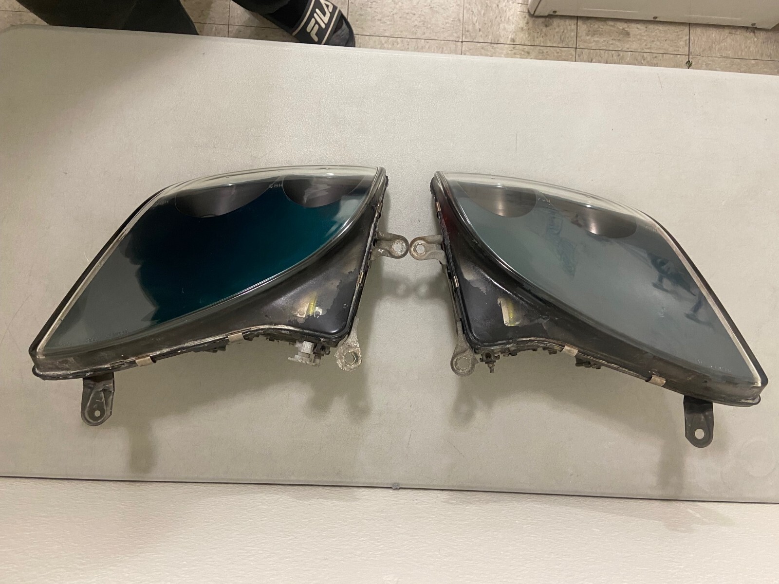 9599 Mitsubishi 3000GT SL VR4 Green Driver & Passenger Side Glass
