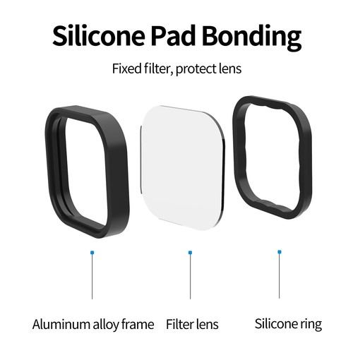 For GoPro Hero 12 11 10 9 Lens ND Filter Set CPL ND8/16/32 - Picture 4 of 14