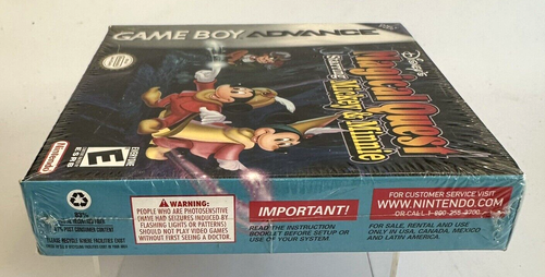 GBA Disney’s Magical Quest Starring Mickey & Minnie, New And Sealed - Picture 6 of 8