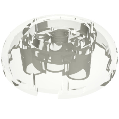 10x LEGO  Part 79850 - Brick, Round 4 x 4 Dome Top with 2 x 2 Recessed Center