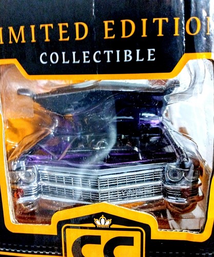 Jada Toy Collectors Club 1:24 Scale 1963 Cadillac Model Purple Diecast - Picture 5 of 7