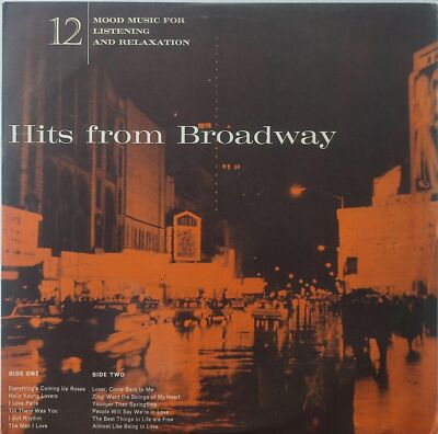 Hits vom Broadway, Robert Bentley & sein Orchester 12'' Vinyl LP Schallplatte