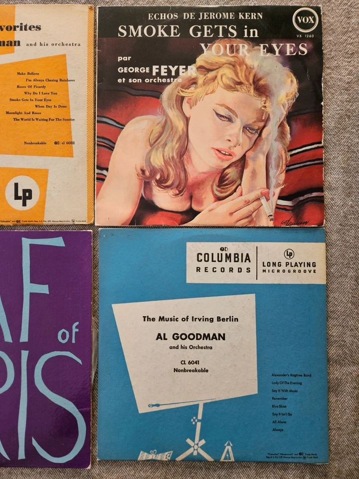 KONVOLUT 6 LPs: Edith Piaf, George Feyer, Al Goodman, Hungarian Folk - Bild 4 von 4