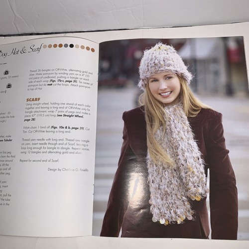 STRICKRADMODE FREIZEITKUNST #4372 Buch mit 9"" grünem Webstuhl Anleitung - Bild 17 von 24